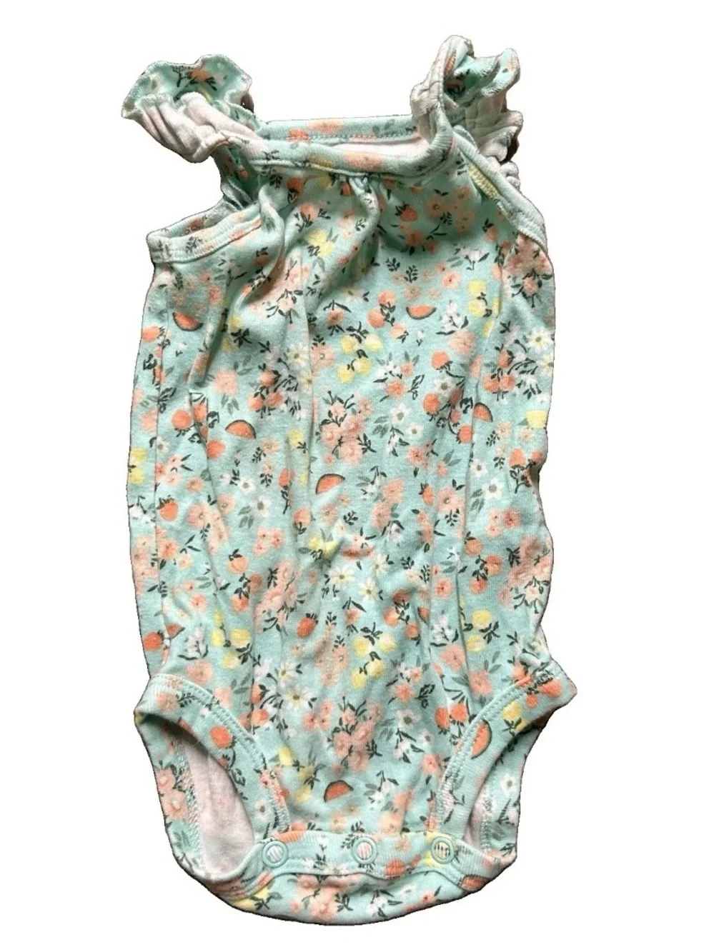 Baby Girl Summer Clothing Romper Bodysuits Shorts Size 0-3 Months